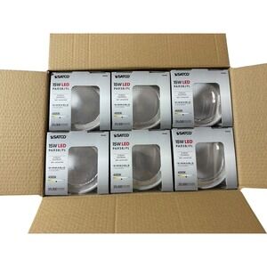 🇺🇸Satco S9448 15W LED PAR38 dimmable 90W -1200 Brightness Box Of (6)